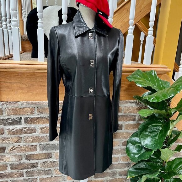 WW2 German Army Officer Leather Trench Coat – The History Bunker Ltd